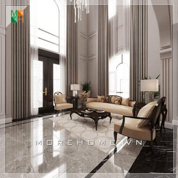 Với một không gian phòng khách nguy nga và rộng rãi thì mẫu bàn óc chó ghế sofa bọc da chân gỗ tự nhiên cao cấp là sự lựa chọn phù hợp nhất khiến căn phòng khách trở nên sang trọng và đẳng cấp hơn bào giờ hết. Xu hướng thiết kế mẫu sofa phòng khách đẹp nhất