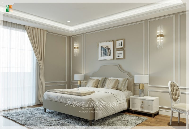 Thiết kế biệt thự phố tân cổ điển