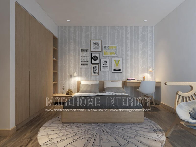 Mẫu giường ngủ 2 người với kích thước 1m6 x 2m phong cách hiện đại được nhiều khách hàng lựa chọn và tìm hiểu