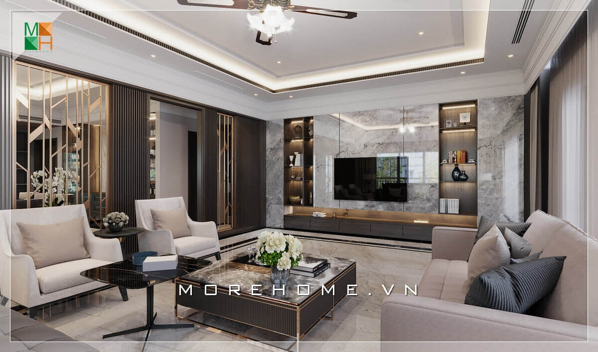 Bộ sofa phòng khách bằng gỗ bọc nỉ cao cấp, sang trọng, phù hợp cho không gian phòng khách hiện đại sofa phòng khách
