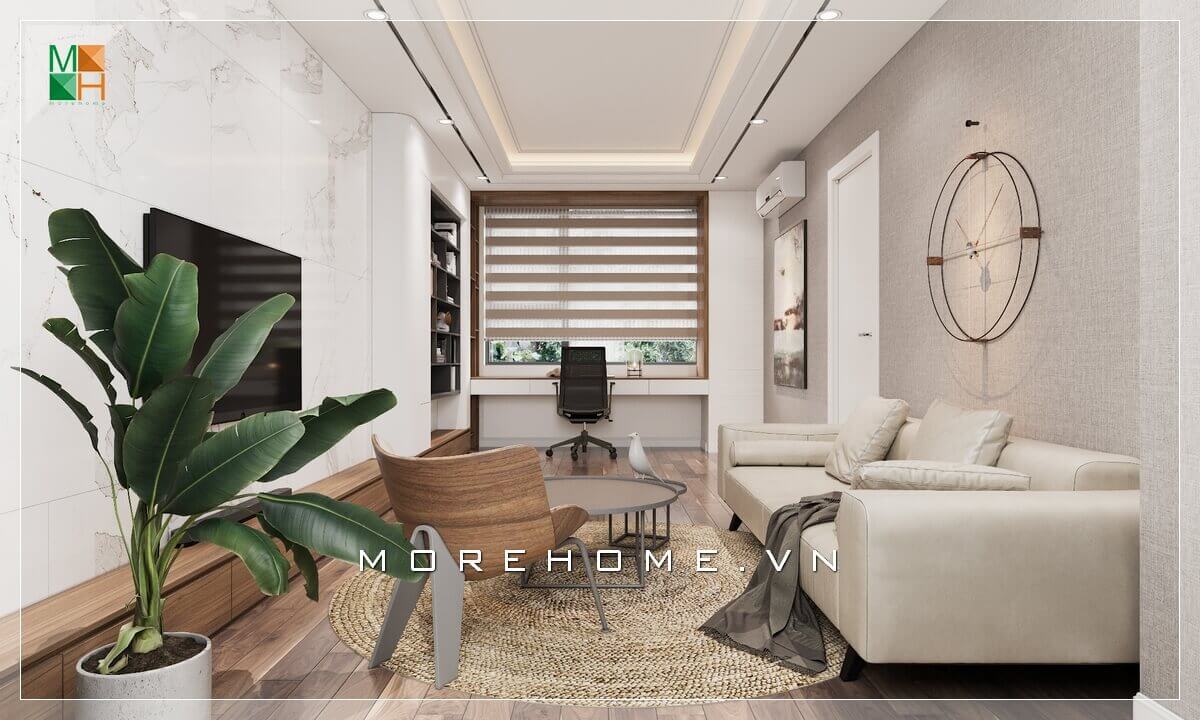 Mẫu bàn ghế sofa hiện đại thiết kế phù hợp với không gian diện tích ngôi nhà. sofa phòng khách