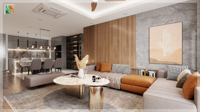 Thiết kế nội thất chung cư 80m2, 85m2, 86m2
