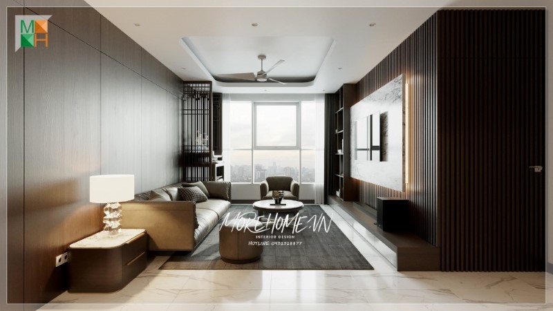 Thiết kế nội thất chung cư 80m2, 85m2, 86m2