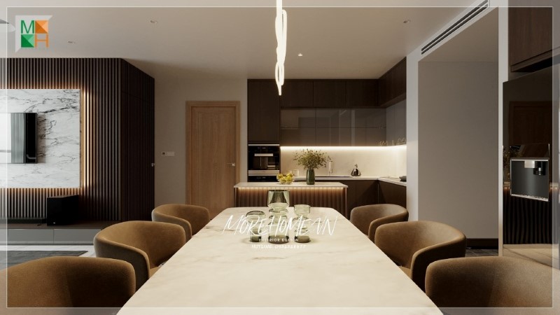 Thiết kế nội thất chung cư 80m2, 85m2, 86m2