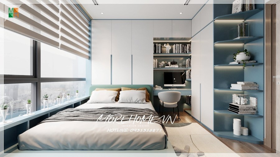 Thiết kế căn hộ mẫu Vinhomes Ocean Park