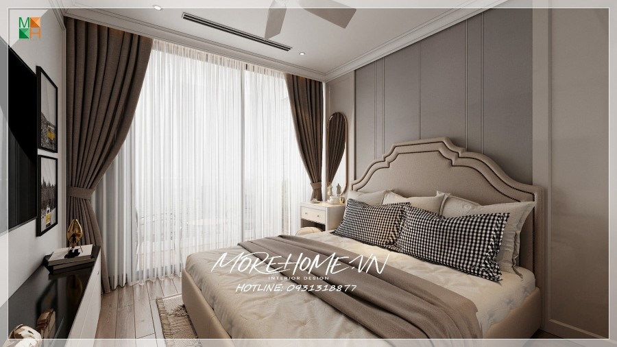 Thiết kế căn hộ mẫu Vinhomes Ocean Park