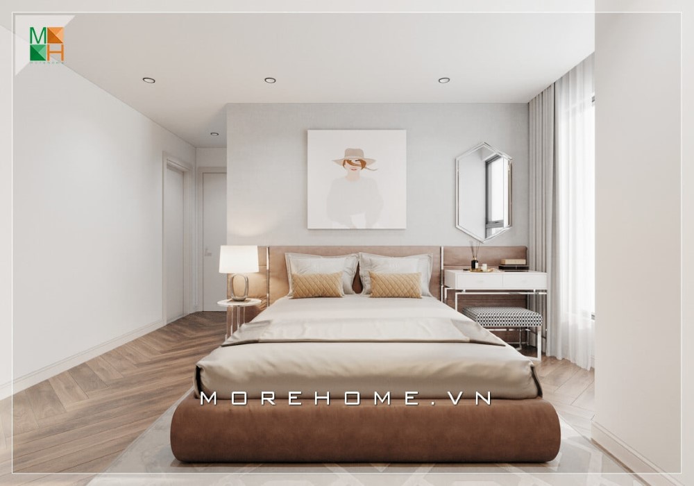 Thiết kế nhà chung cư đẹp 70m2