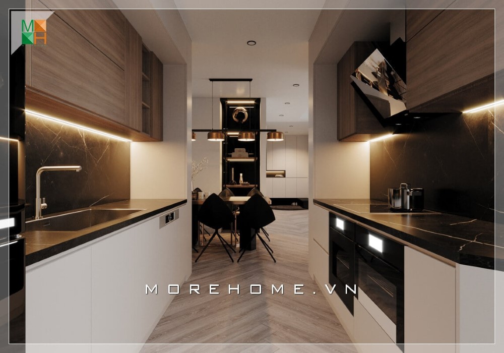 Thiết kế nhà chung cư đẹp 70m2