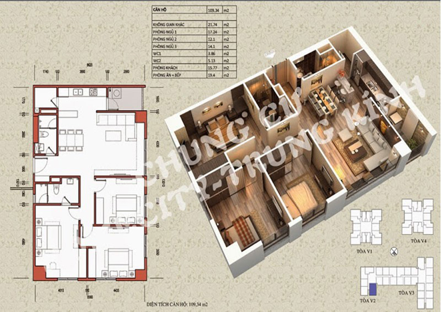 Thiết kế căn hộ Home City