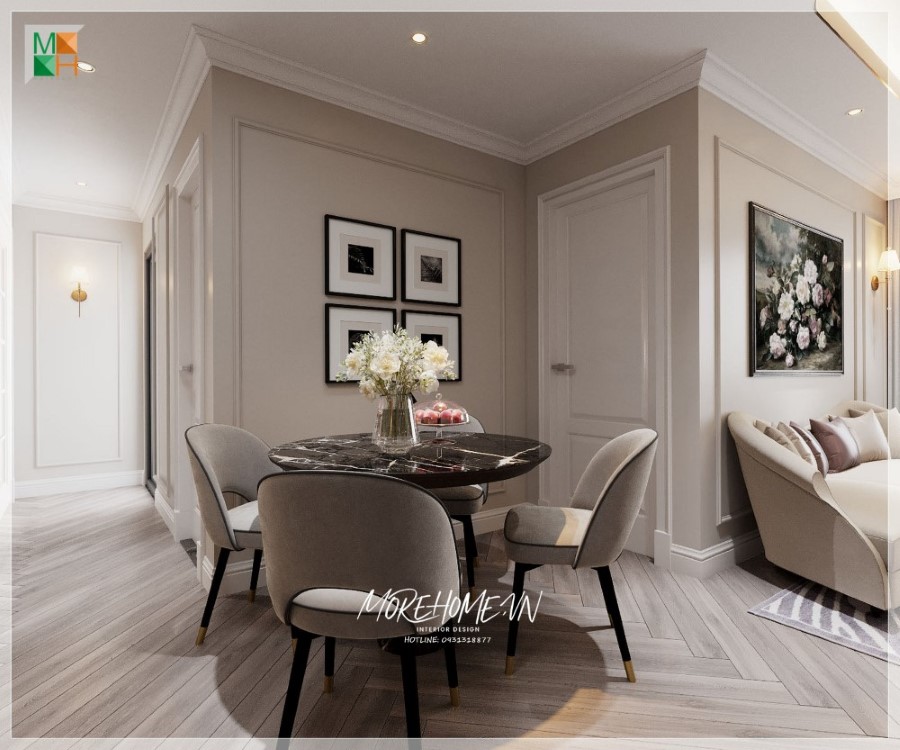 Thiết kế nội thất chung cư 95m2