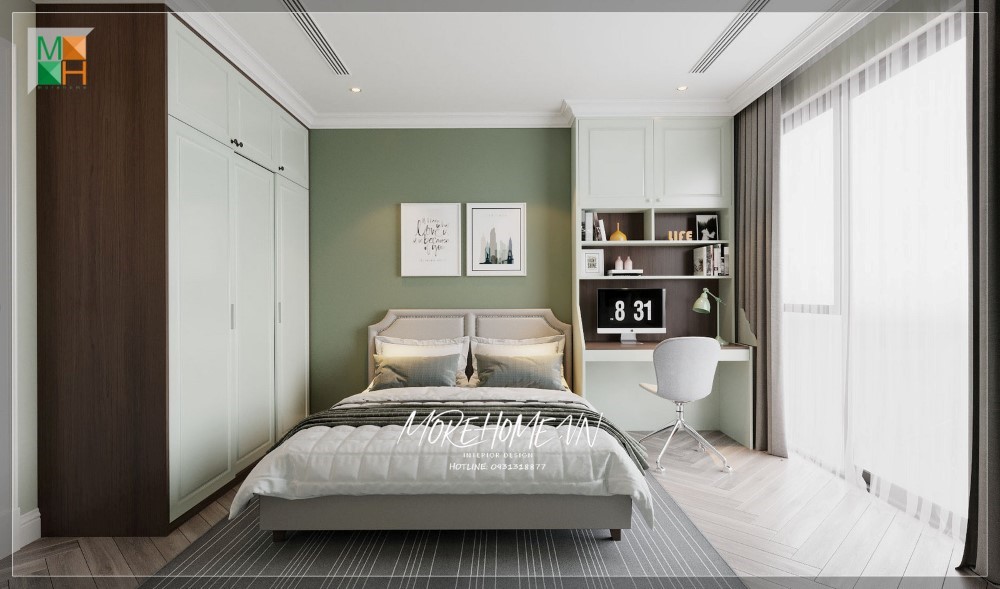 Những tiêu chí khi thiết kế nội thất phòng ngủ đẹp tại Morehome