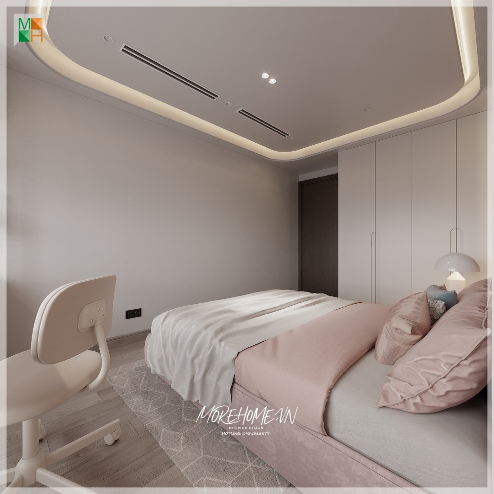 Những tiêu chí khi thiết kế nội thất phòng ngủ đẹp tại Morehome
