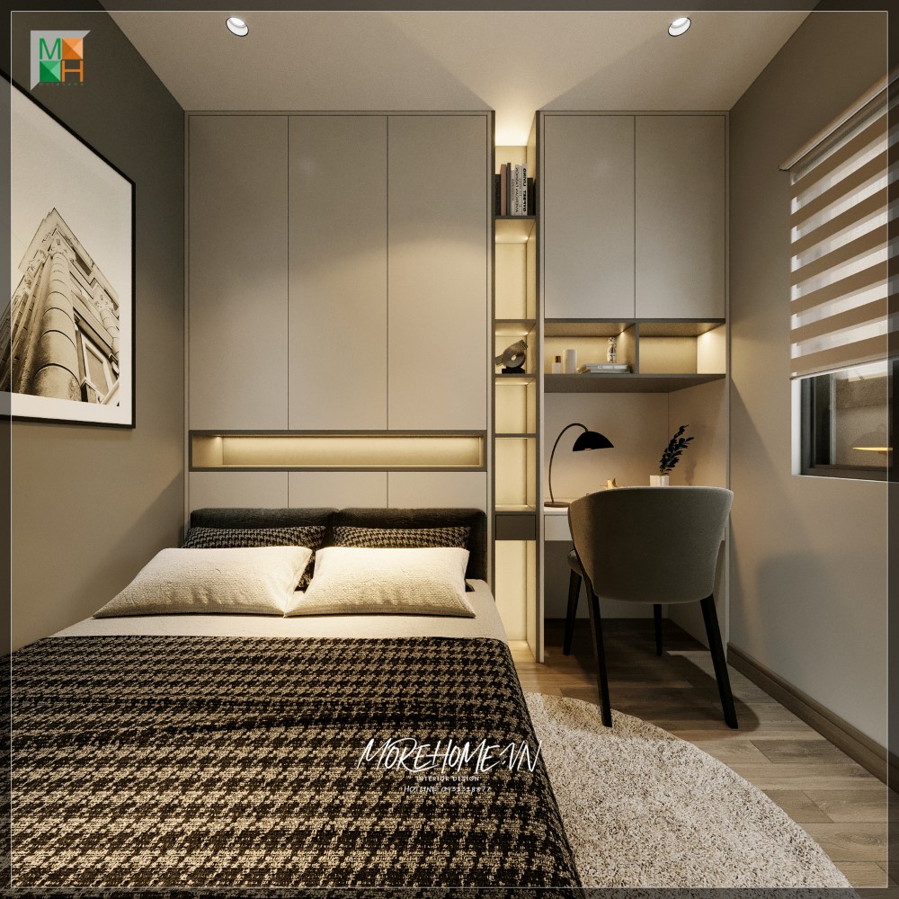 Những tiêu chí khi thiết kế nội thất phòng ngủ đẹp tại Morehome