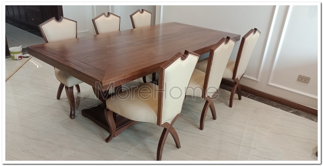 Bàn ăn tân cổ điển đẹp cho biệt thự