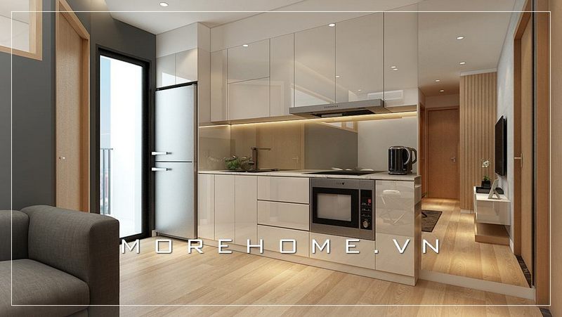 nên chọn tủ bếp chất liệu gì