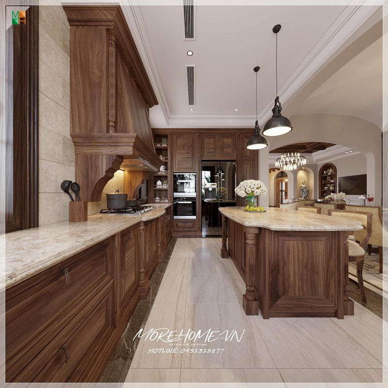 nên chọn tủ bếp chất liệu gì