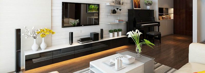 Phong cách thiết kế nội thất hiện đại 2 Thiết kế nội thất hiện đại