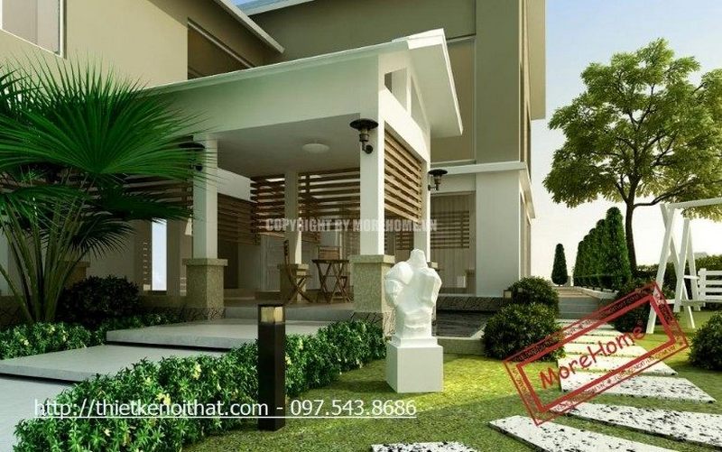Thiết kế không gian ngoại thất Thiết kế không gian ngoại thất