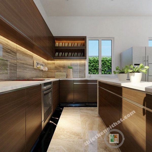 Tủ bếp gỗ tự nhiên – Xu hướng mới cho nội thất phòng bếp Tủ bếp gỗ tự nhiên – Xu hướng mới cho nội thất phòng bếp