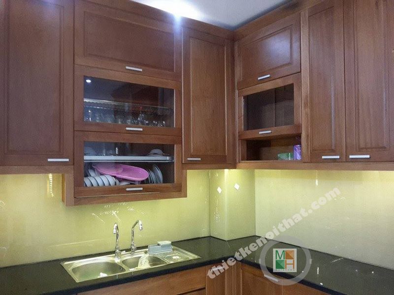 Tủ bếp gỗ tự nhiên – Xu hướng mới cho nội thất phòng bếp Tủ bếp gỗ tự nhiên – Xu hướng mới cho nội thất phòng bếp