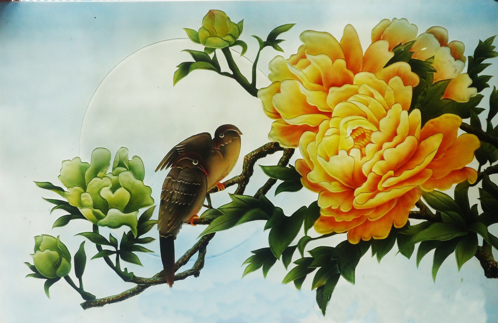 Tranh kính dùng để làm gì TRANH-KINH-HOA-MAU-D...