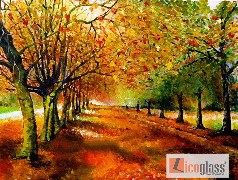 Đặc điểm của tranh kính khắc nghệ thuật gì?