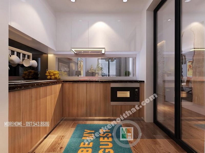 Thiết kế nội thất phòng bếp hiện đại Thiết kế nội thất phòng bếp hiện đại