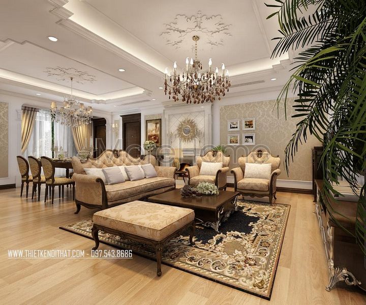 Thiết kế phòng khách nội thất gỗ mang vẻ đẹp sanh chảnh, quyến rũ Thiết kế phòng khách nội thất gỗ mang vẻ đẹp sanh chảnh, quyến rũ