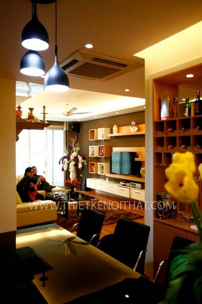 Thiết kế phòng khách nội thất gỗ mang vẻ đẹp sanh chảnh, quyến rũ Thiết kế phòng khách nội thất gỗ mang vẻ đẹp sanh chảnh, quyến rũ