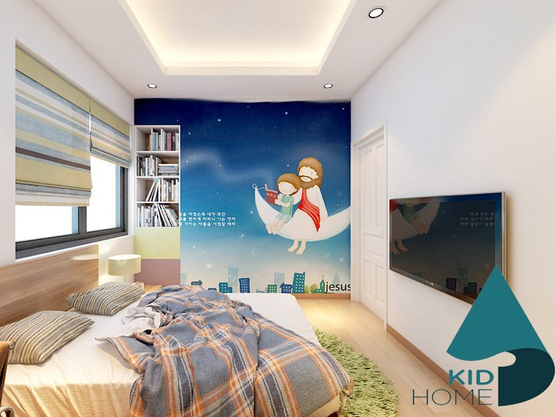 Độc đáo với mẫu giường ngủ trẻ em đẹp và đa năng
