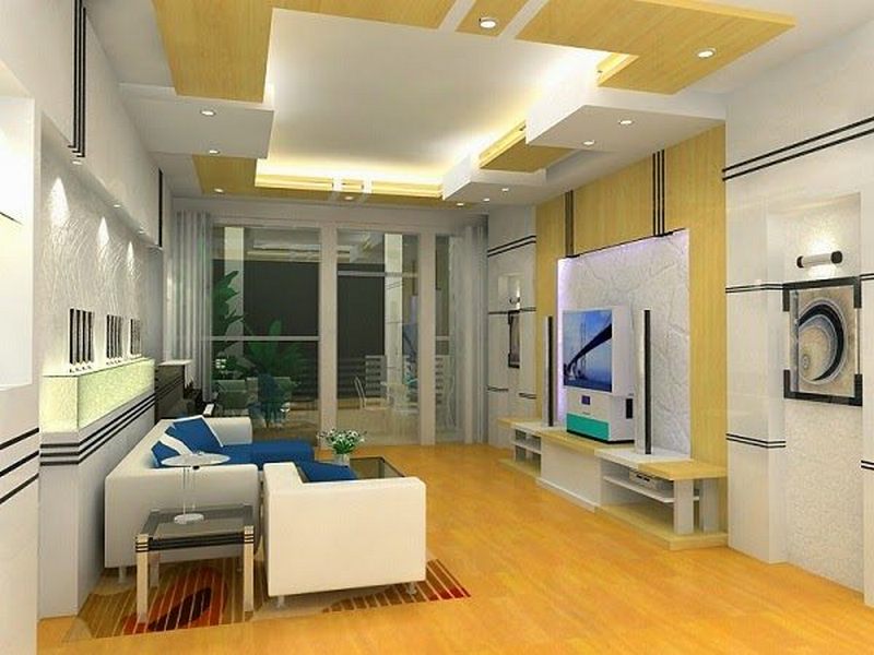 Trần thạch cao giật cấp hở Trần thạch cao giật cấp hở