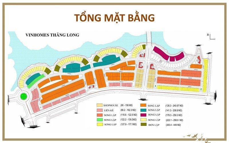 Thông tin mặt bằng, vị trí dự án Vinhomes Thăng Long Nam An Khánh Thông tin mặt bằng, vị trí dự án Vinhomes Thăng Long Nam An Khánh