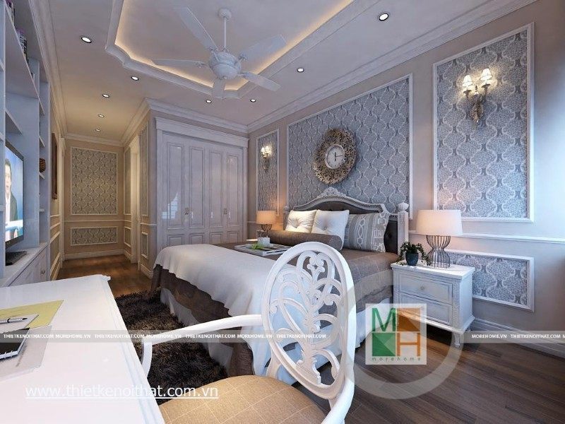 Chiêm ngưỡng mẫu thiết kế nội thất chung cư tân cổ điển cao cấp đáng xem nhất 2017 Chiêm ngưỡng mẫu thiết kế nội thất chung cư tân cổ điển cao cấp đáng xem nhất 2017