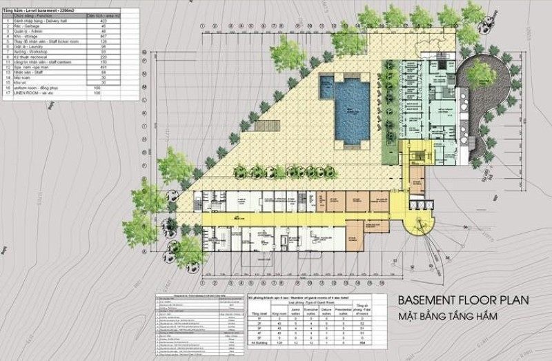 Bản vẽ khách sạn 4 sao Bản vẽ khách sạn 4 sao