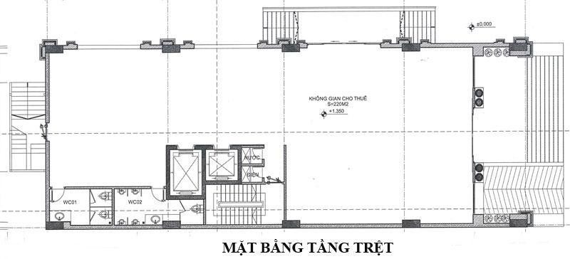 Bản vẽ khách sạn 3 sao Bản vẽ khách sạn 3 sao