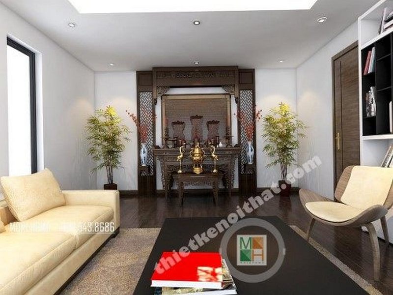 Một số mẫu bàn thờ đẹp tại Morehome