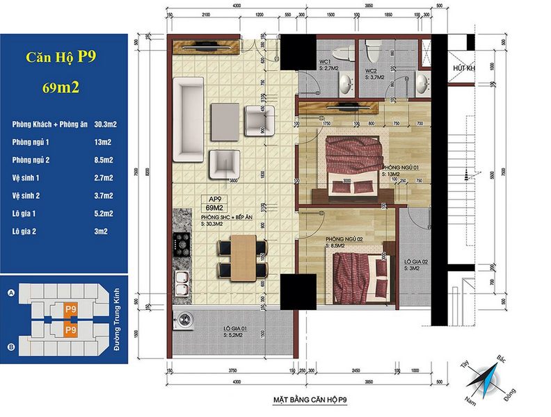 Giới thiệu các dự án chung cư tại quận Cầu Giấy chung-cu-219-trung-k...