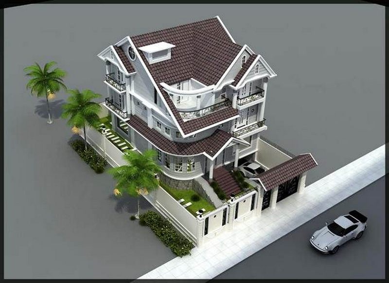 Tư vấn thiết kế xây dựng biệt thự 9x18m Tư vấn thiết kế xây dựng biệt thự 9x18m