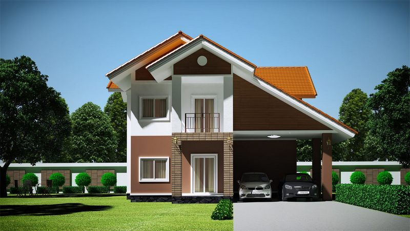 Thiết kế nhà cấp 4 kiểu biệt thự đẹp và hiện đại Thiết kế nhà cấp 4 kiểu biệt thự đẹp và hiện đại