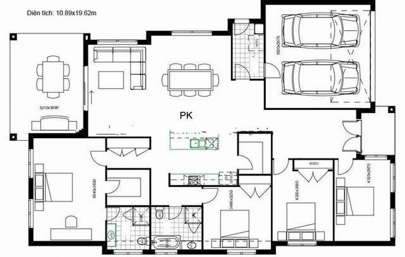 Tổng hợp các bản vẽ thiết kế thi công biệt thự 1 tầng, 2 tầng, 3 tầng, 4 tầng đẹp sang trọng P1 Tổnghợpcácbảnvẽt...
