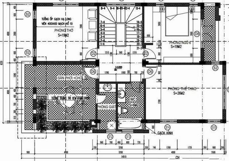 Tổng hợp các bản vẽ thiết kế thi công biệt thự 1 tầng, 2 tầng, 3 tầng, 4 tầng đẹp sang trọng P1 Tổnghợpcácbảnvẽt...