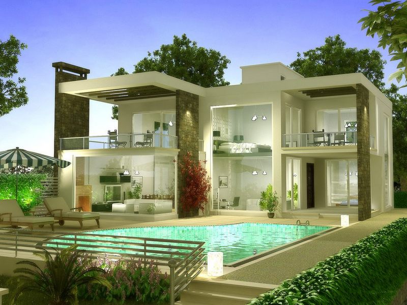 Tổng hợp các mẫu thiết kế biệt thự 2 tầng đẹp, hiện đại nhất 2017 - P1 Tổng hợp các mẫu thiết kế biệt thự 2 tầng đẹp, hiện đại nhất 2017 - P1