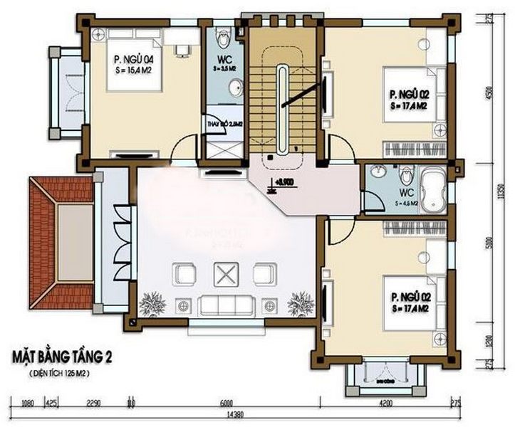 Biệt thự vườn 1000m2 Biệt thự vườn 1000m2