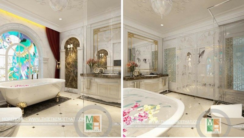 Thiết kế biệt thự phong cách Italia Thiết kế biệt thự phong cách Italia