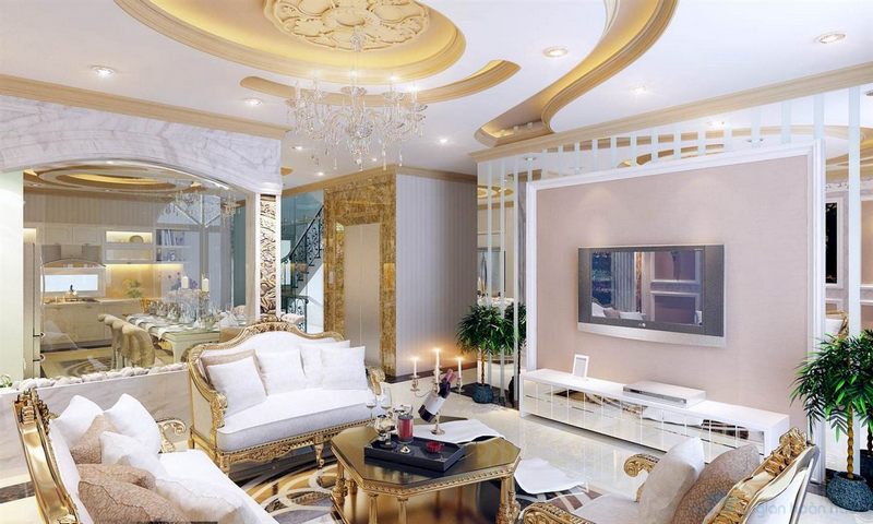 Thiết kế dinh thự, nội thất dinh thự xa hoa lộng lẫy thiet-ke-dinh-thu-no...