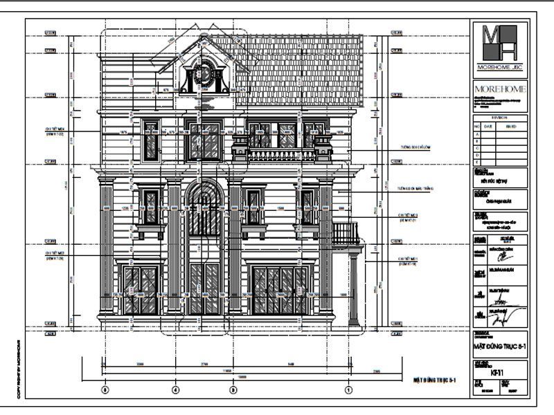 Tổng hợp các bản vẽ thiết kế thi công biệt thự kiểu Pháp, hiện đại, mini đẹp sang trọng tong-hop-cac-ban-ve-...