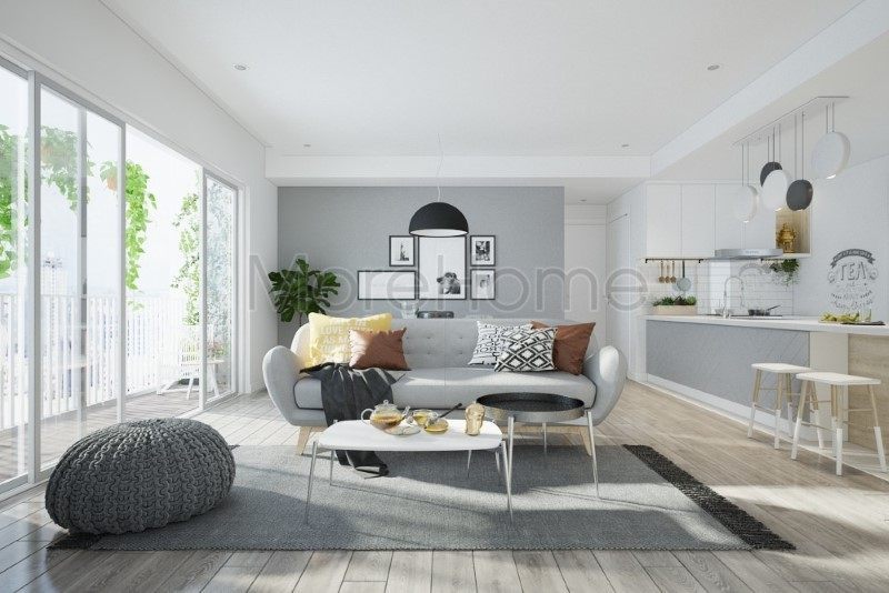 Thiết kế nội thất biệt thự sang trọng, cao cấp phong cách Scandinavi Thảo Điền Thiết kế biệt thự cao cấp, sang trọng