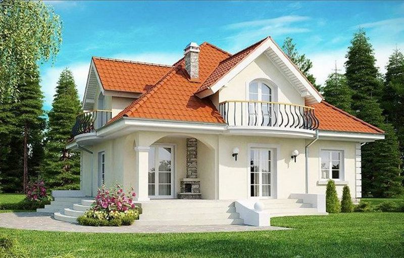 Các mẫu thiết kế biệt thự 1 tầng ở nông thôn đẹp Các mẫu thiết kế biệt thự 1 tầng ở nông thôn đẹp