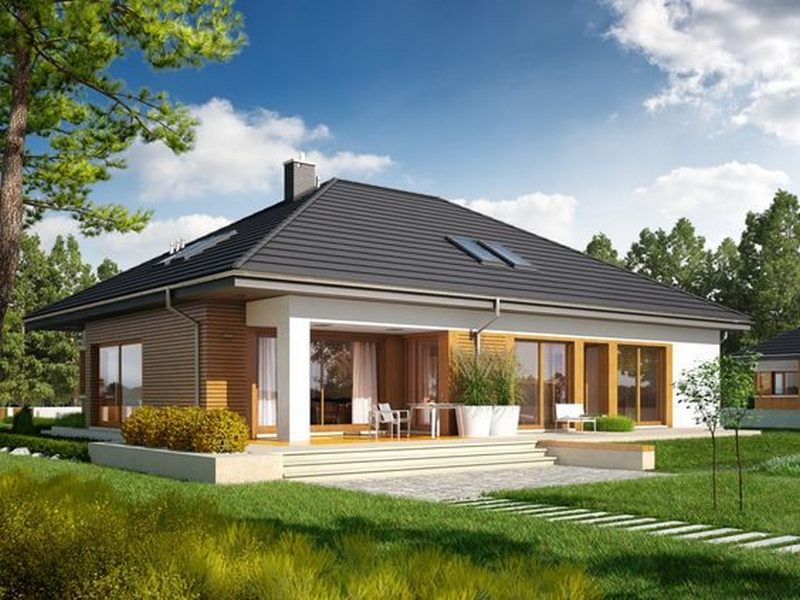 9 Mẫu thiết kế biệt thự 1 tầng đẹp nhất 2017 9 Mẫu thiết kế biệt thự 1 tầng đẹp nhất 2017