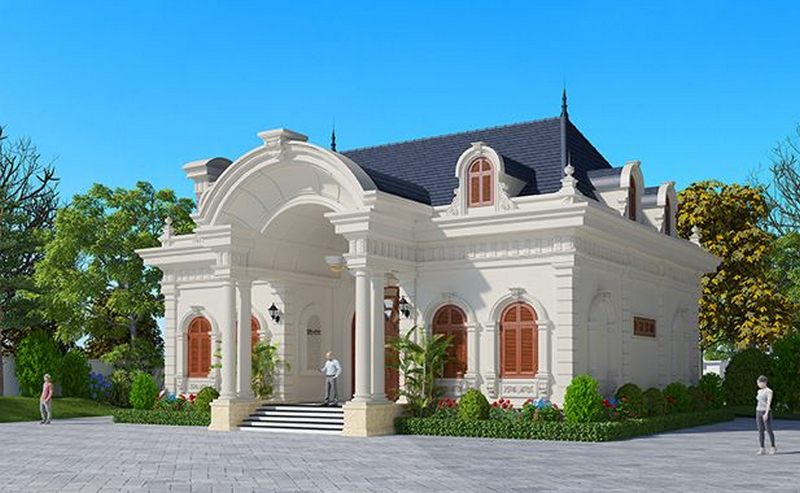 9 Mẫu thiết kế biệt thự 1 tầng đẹp nhất 2017 9 Mẫu thiết kế biệt thự 1 tầng đẹp nhất 2017